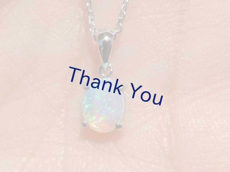 画像13: オパールPt900ペンダントトップ (13)