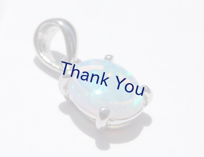 画像5: オパールPt900ペンダントトップ (5)