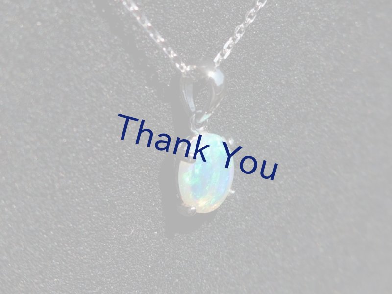 画像17: オパールPt900ペンダントトップ (17)