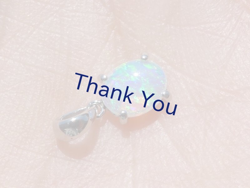 画像7: オパールPt900ペンダントトップ (7)