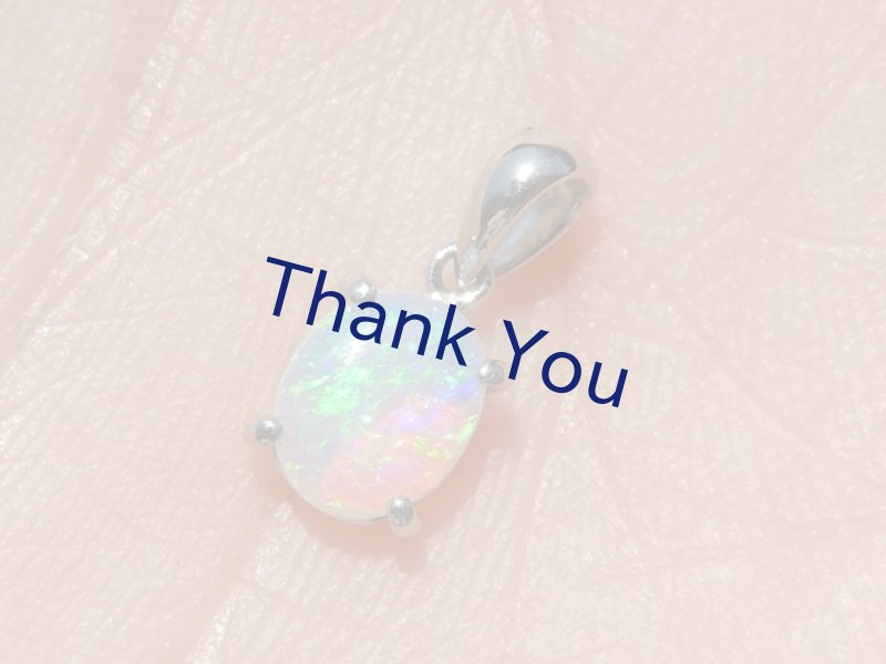 画像6: オパールPt900ペンダントトップ (6)