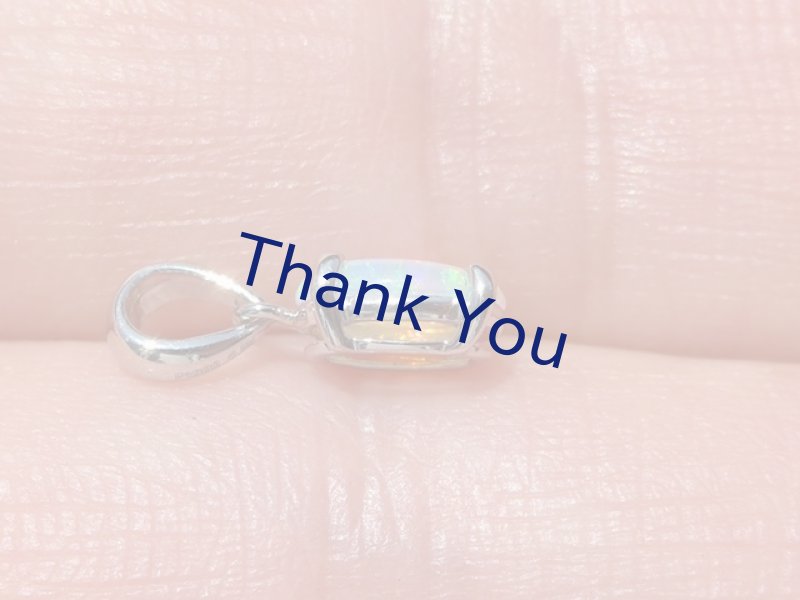 画像20: オパールPt900ペンダントトップ (20)