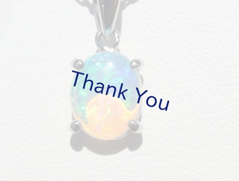 画像10: オパールPt900ペンダントトップ (10)