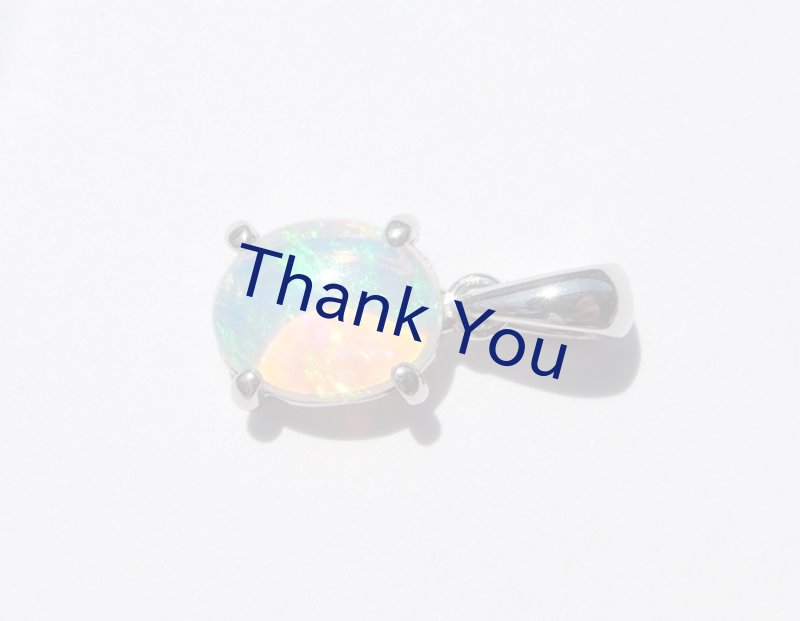 画像2: オパールPt900ペンダントトップ (2)