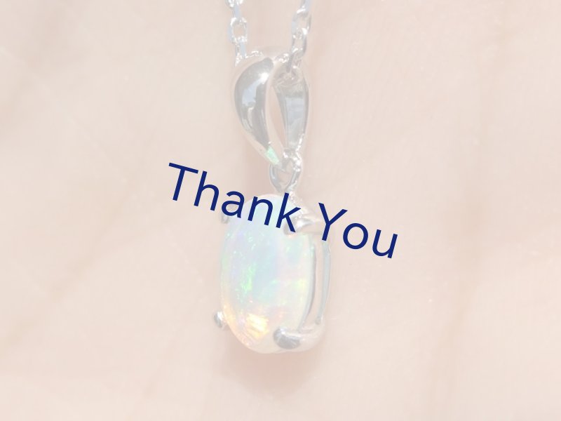 画像15: オパールPt900ペンダントトップ (15)