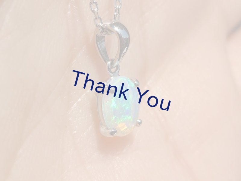 画像14: オパールPt900ペンダントトップ (14)