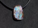 画像7: ボルダーオパールペンダント (7)