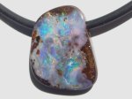画像8: ボルダーオパールペンダント (8)