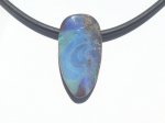 画像1: ボルダーオパールペンダント (1)