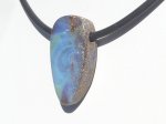 画像2: ボルダーオパールペンダント (2)
