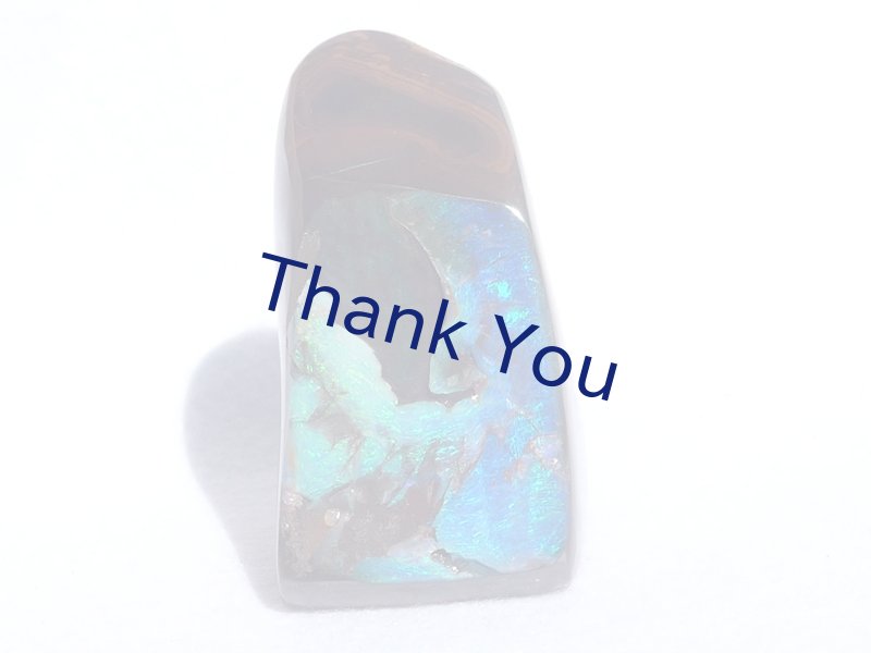 画像1: ボルダーオパール置物 (1)