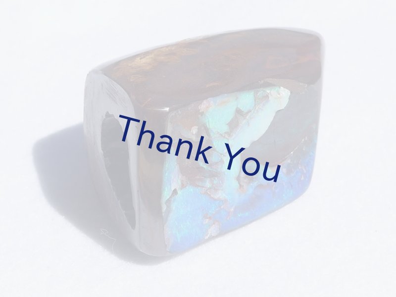 画像7: ボルダーオパール置物 (7)