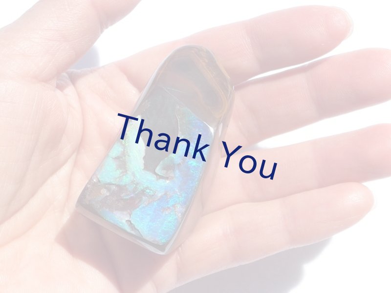 画像17: ボルダーオパール置物 (17)