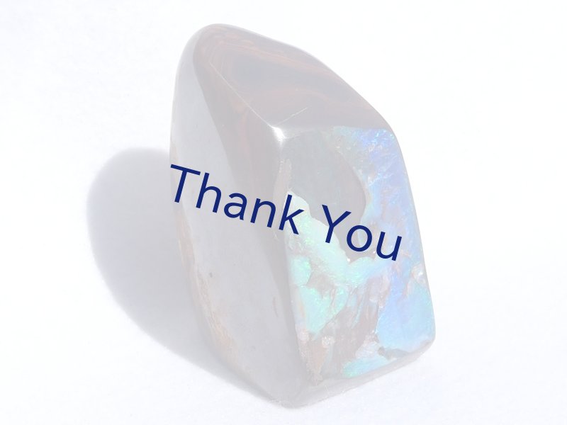 画像4: ボルダーオパール置物 (4)