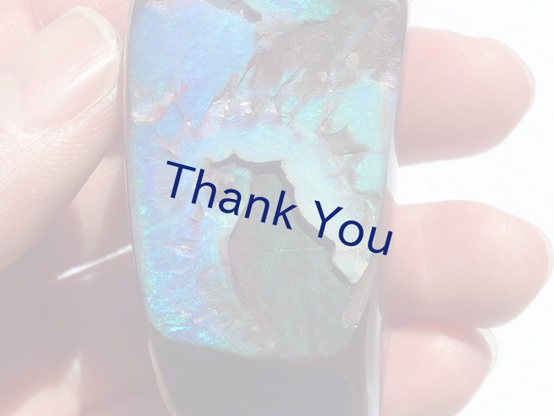 画像23: ボルダーオパール置物 (23)