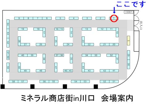 ミネラル商店街in川口